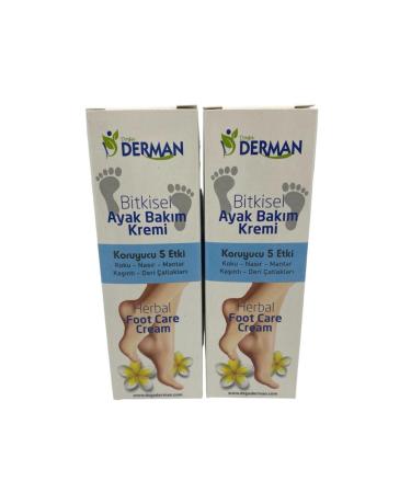 Do a Derman Foot Odor Fungus Itching Crack Care Cream 2 PIECE