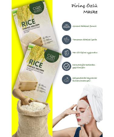 Alright 10 Pieces Rice Silk Protein Essence Tone Equalizing Rice Face Mask Rice Mask 30ML XLM0182 - Buy Online on GoSupps.com