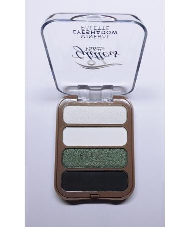 Diamond beauty Diamond 4-Pack Eyeshadow Palette Glilles Eyeshadow Light Glitter Matte