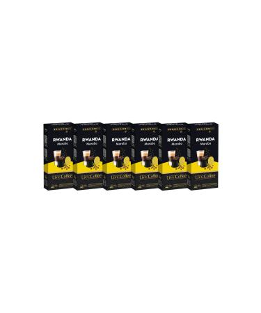 Livy Coffee Nespresso Compatible Capsule Coffee Rwanda 60 Capsules