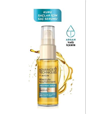 Avon Advance Techniques Nourishing Hair Serum with Argan Oil 30 ml Set of Five - Buy Online on GoSupps.com