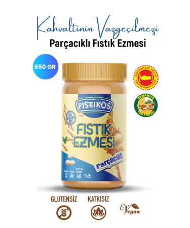 PISTACHIOS Peanut Butter with Chips 650 G