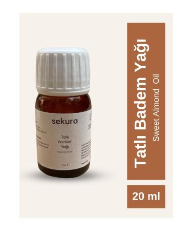 Sekura Sweet Almond Oil 0 Natural Oil Produced in Isparta Senirkent