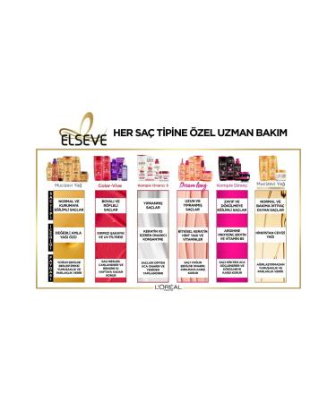 Elseve L'or al Paris 6 Miracle Oil Nourishing Care Shampoo 450 M 5 Pieces - Buy Online on GoSupps.com