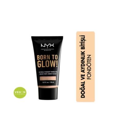 NYX Professional Makeup Born To Glow! Naturally Radiant Foundation Light