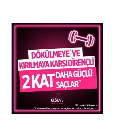 Elseve L'Or al Paris Elseve Complete Resistance Anti-Hair Loss Shampoo 360 ml 3 Pieces - Buy Online on GoSupps.com