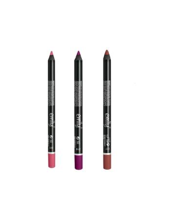 EMILY EMILY 3-PACK LIP PENCIL NO: 201-215-227