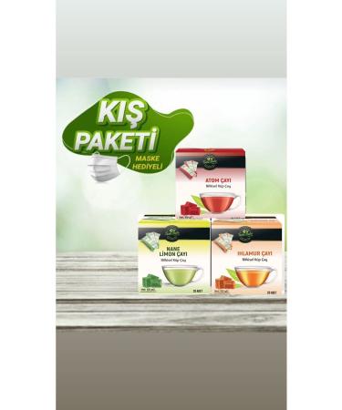 TanlaBaba Wrapped Cube Tea 3-Piece Winter Package Atom Mint Lemon Linden Natural Tea Herbal Tea Herbal Tea