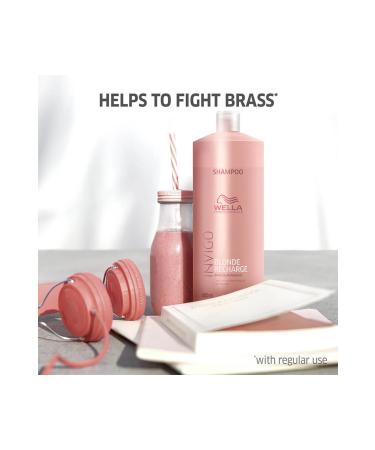 wella Professionals WELLA Invigo Blonde Recharge Color Revitalizing BLONDE & Cool Blonde & White Hair Shampoo 1000 ml!!!