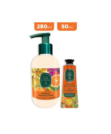 Ey p Sabri Tuncer Bodrum Mandarin Lotion and Hand Cream