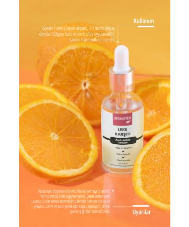 Dermoten Anti-Spot Skin Brightener Arbutin Niacinamide and Vitamin C Skin Care Serum 30 ml - Buy Online on GoSupps.com