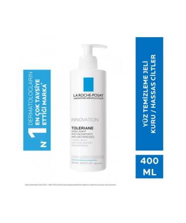 La Roche Posay Toleriane Caring Wash Moisturizing Cleansing Gel for Dry Skin 400 ml
