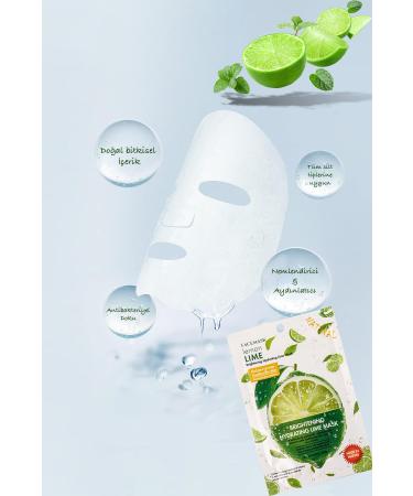 Alright 3 Pieces Lime Lemon Hydrating Brightening Balancing Face Mask Lime Lemon Mask XLM380 - Buy Online on GoSupps.com