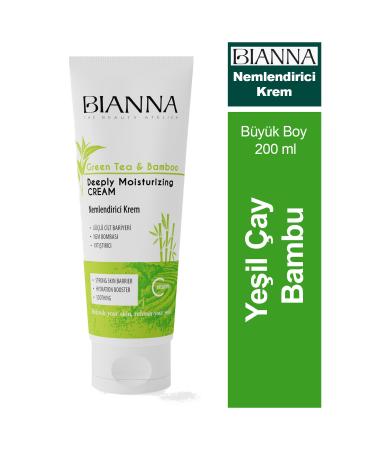 Bianna Green Tea and Bamboo Moisturizing Cream 200 ml