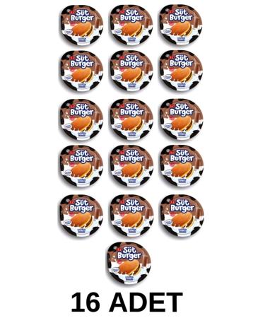 Eti milk burger cocoa 16 pieces eti milk burger cacao 16 prc milkburger