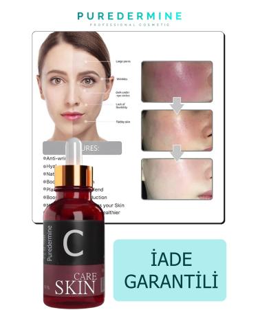 Puredermine CONCENTRATED VITAMIN C SERUM & PORE & SPOT & BRIGHTENING & UNCONDITIONAL RETURN GUARANTEE - Buy Online on GoSupps.com