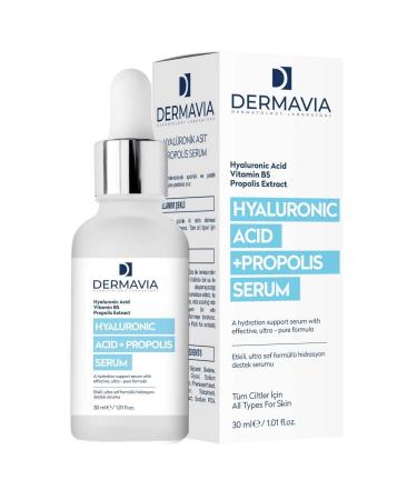 Dermavia Intensive Moisturizing Revitalizing Hyaluronic Acid Propolis Serum 30 ml - Buy Online on GoSupps.com