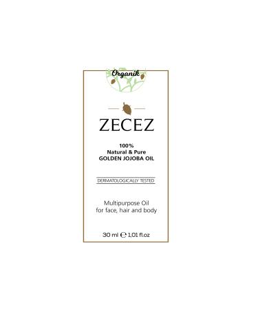 ZECEZ Organic Jojoba Oil 30ml - Buy Online on GoSupps.com