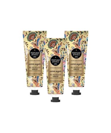 Ey p Sabri Tuncer Pj Hand and Body Cream Warm Sugar 50 ml Tube X 3