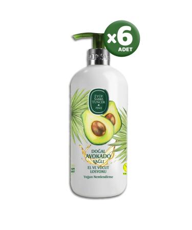 Ey p Sabri Tuncer Avocado Hand and Body Lotion 500 ml - 6 Pieces