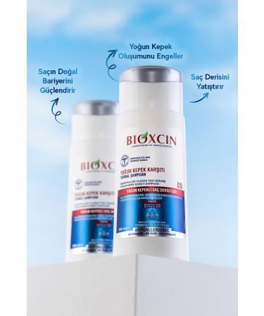 Bioxcin Aqua Thermal DS Intensive Anti-Dandruff Shampoo 200 Ml 3 Pcs SET - Buy Online on GoSupps.com