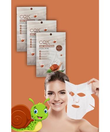 Alright 3 Piece Snail Mask Brightening Hydration Centella Asiatica Snail Brightening XLM106
