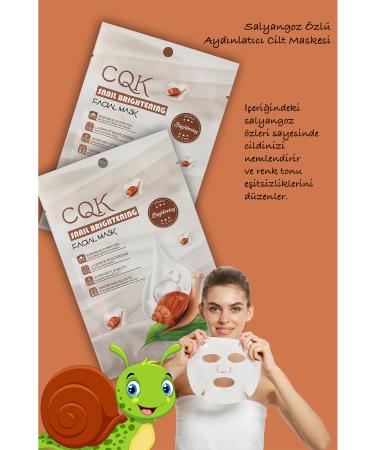 Alright 10 Pieces Snail Mask Brightening Hydration Centella Asiatica Snail Brightening XLM106 - Buy Online on GoSupps.com
