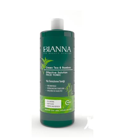 Bianna Green Tea and Bamboo Extract Facial Cleansing Toner 400 ml - Buy Online on GoSupps.com