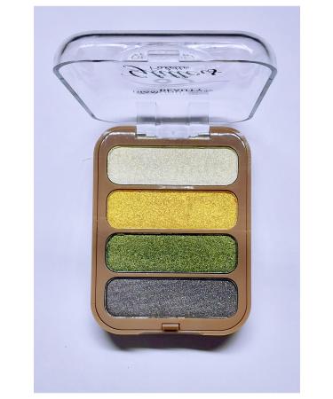 Diamond beauty 4-Pack Eyeshadow Palette Glilles Eyeshadow Light Glitter Matte