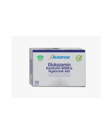 Avicenna Glucosamine Chondroitin MSM & Hyaluronic Acid 60 Tablets