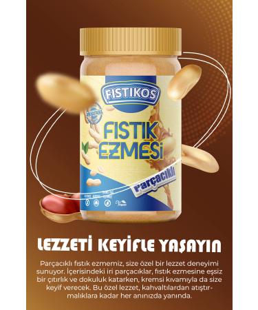 PISTACHIOS Peanut Butter with Chips 650 G - Buy Online on GoSupps.com