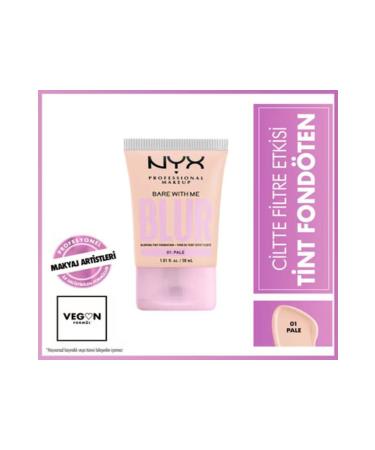 NYX Professional Makeup Blur Tint Foundation 01 Pale