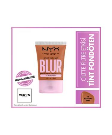 NYX Professional Makeup Blur Tint Foundation 14 Medium Tan