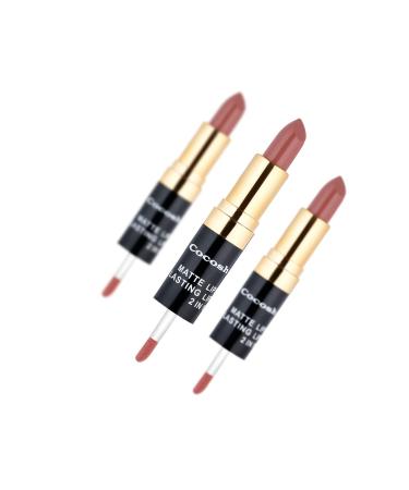 Cocosh She Lipstick - Matte Smile Lipstick & Lipgloss 2 In 1 02 Latte 8681569700475 - Buy Online on GoSupps.com