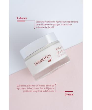 Dermoten Repage Anti-Aging Collagen & Red Algae Skin Care Cream 50 ml - Buy Online on GoSupps.com