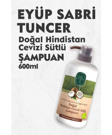 Ey p Sabri Tuncer EY P SABR Natural Coconut Milk Shampoo 600 Ml