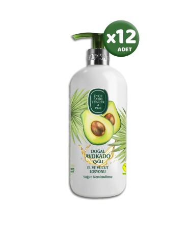 Ey p Sabri Tuncer Avocado Hand and Body Lotion 500 ml - 12 Pieces