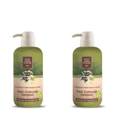 Ey p Sabri Tuncer Natural Olive Oil Shampoo 600 ml X 2