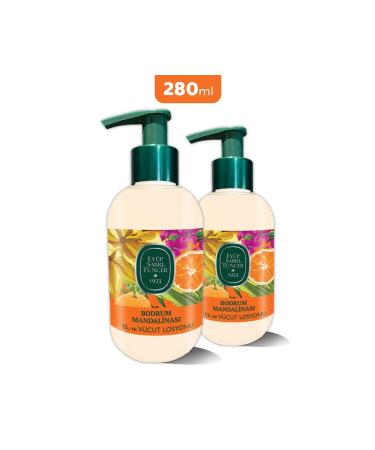 Ey p Sabri Tuncer Bodrum Mandarin Hand and Body Lotion 280 ml X 2