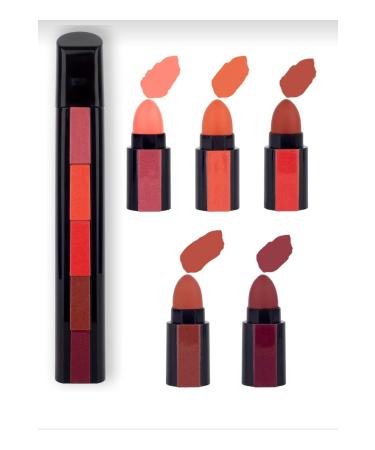 ASTER BEAUTY MATTROUCHE MODEL KAT KAT LIPSTICK PACK OF 5