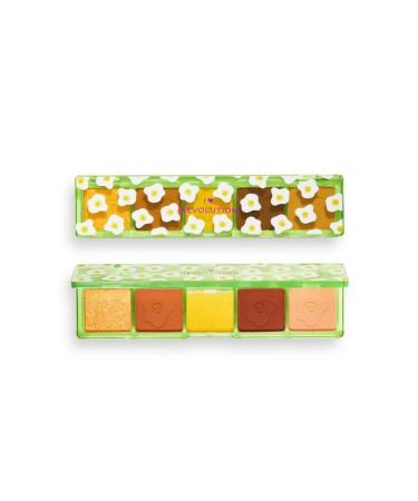 I Heart Revolution Mini Match Eyeshadow Palette Fried Egg Fred