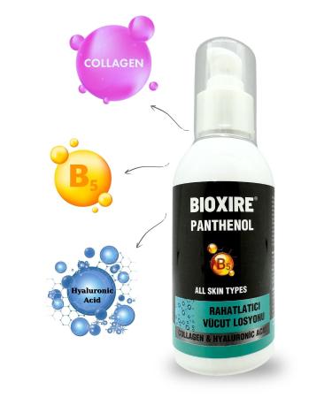 Bioxire Panthenol Mango Body Lotion 150ml | Ultra Moisturizing with Collagen & Hyaluronic Acid