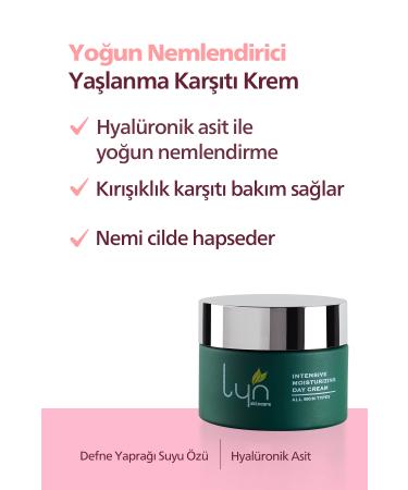 Lyn Skincare Intensive Moisturizing Cream 50ml - Buy Online on GoSupps.com