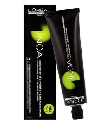 INOA High White Covering Antioxidant Hair Dye 4.0 Intense Brown 60 gr. ECBeauty.X12