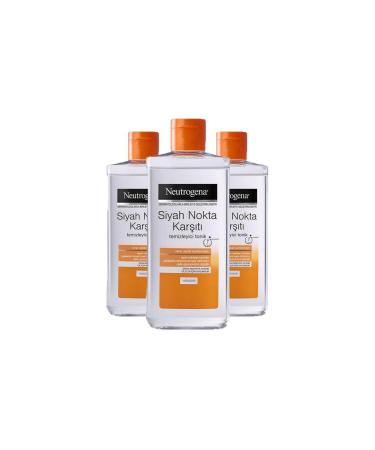 Neutrogena Visibly Clear Blackhead Cleansing Toner 200 ml X 3