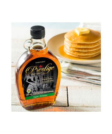 Prestige Maple Prestige Maple Maple Syrup 250 ml (330 gr) Highest Quality - Amber Canada Grade A Maple Syrup - Buy Online on GoSupps.com