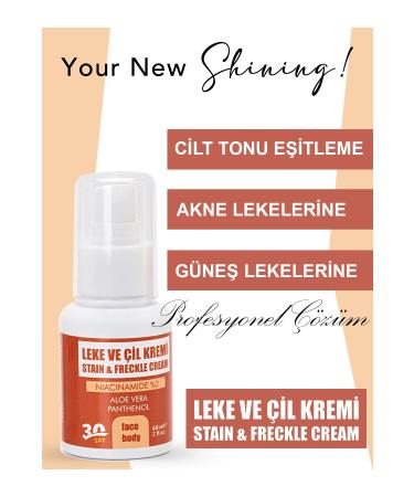 bs bubbles cosmetic 30 spf sun protection repair stain and freckle cream all skin types 60ml - Buy Online on GoSupps.com