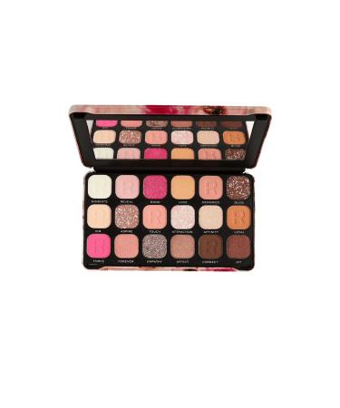 Revolution Forever Flawless Palette Affinity Matte Shimmery and Creamy Sparkles 18-Paint Eyeshadow Palette Intense Pigment