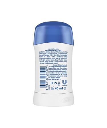 Dove STICK ORIGINAL 40 ML - Buy Online on GoSupps.com