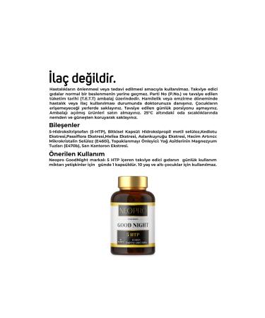 NEOPRO Collagen- Good Night - Sleep Regulatory Melissa and Passionflower Extract 30 Capsules - Buy Online on GoSupps.com